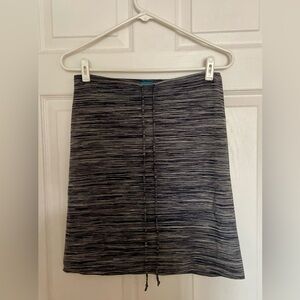 Vintage To the Max drawstring mini skirt